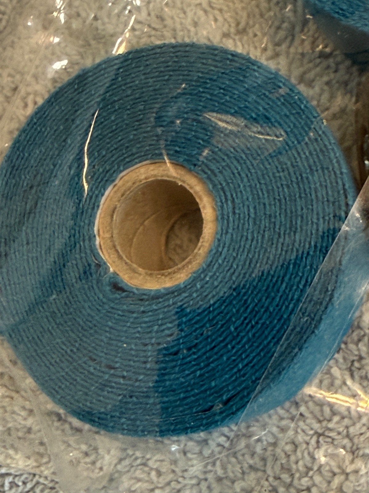 Viva Cycle Blue Cotton Handlebar Tape and bar end plugs from Japan [cac]