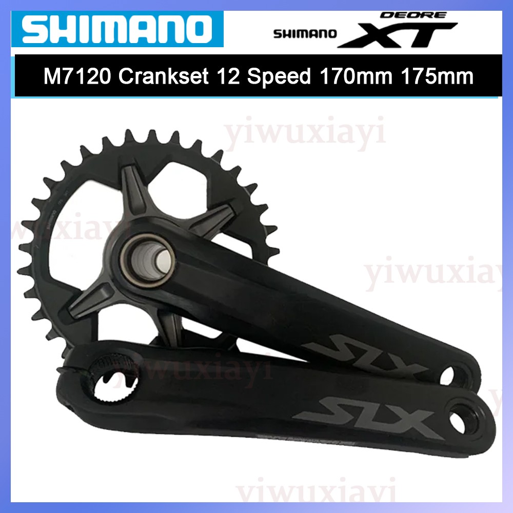 Shimano SLX M7120 M7100 12 Speed Crankset 170mm 175mm 30T 32T 34T For MTB Bike
