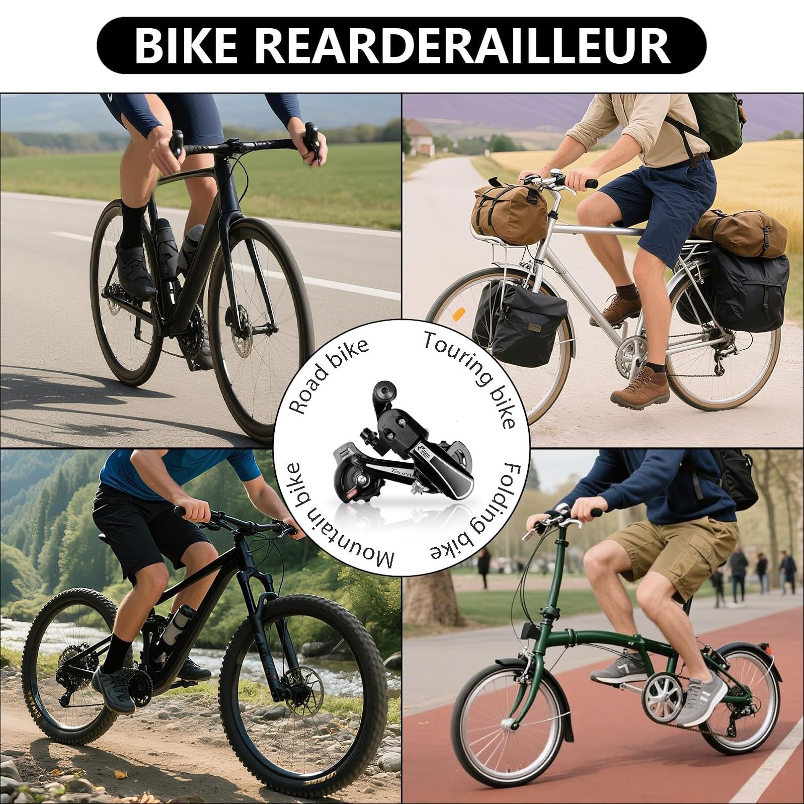 Relwears RD-TY21B Rear Derailleur 6/7 Speed for Mountain Bike