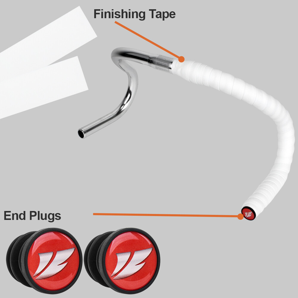 BV Road Bike Handlebar Tape Bicycle Bar Wraps EVA 3M Adhesive Non-Slip Soft