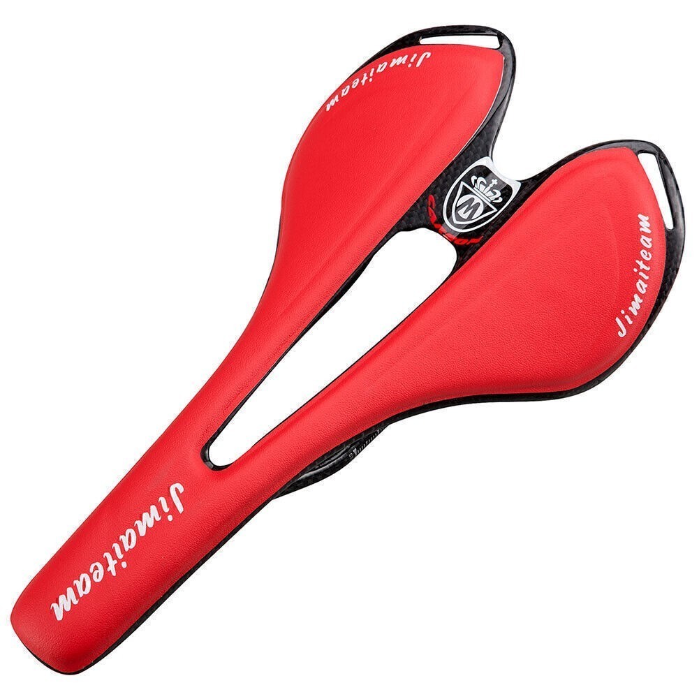 Mountain Bike Road Bicycle Seat Saddle Pad Racing Bike Carbon Fiber Hollow