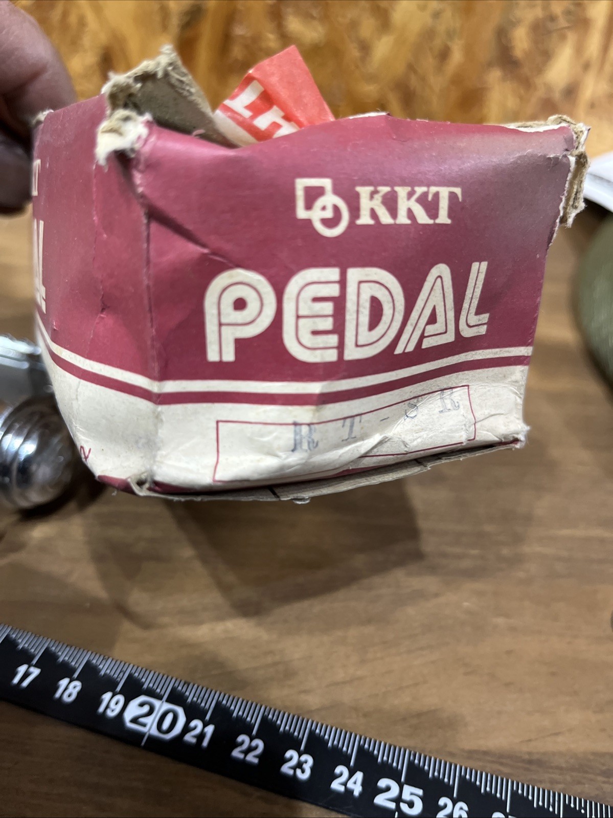 Vintage Steel KKT NOS Pedals 9/16 in Very nice condition Bicycle JAPAN Cateye