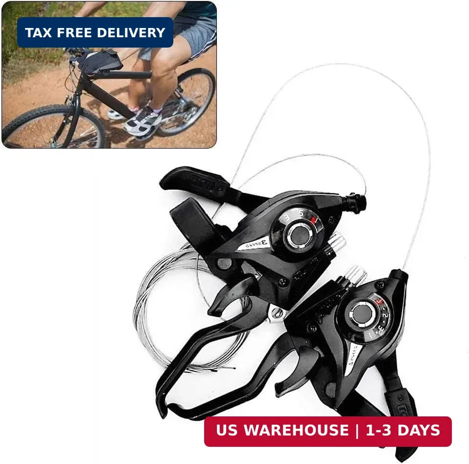 V-Brake ST-EF51 Set 3×7 Speed Shifter Brake Lever Combo MTB Bicycle Bike 21 Spee