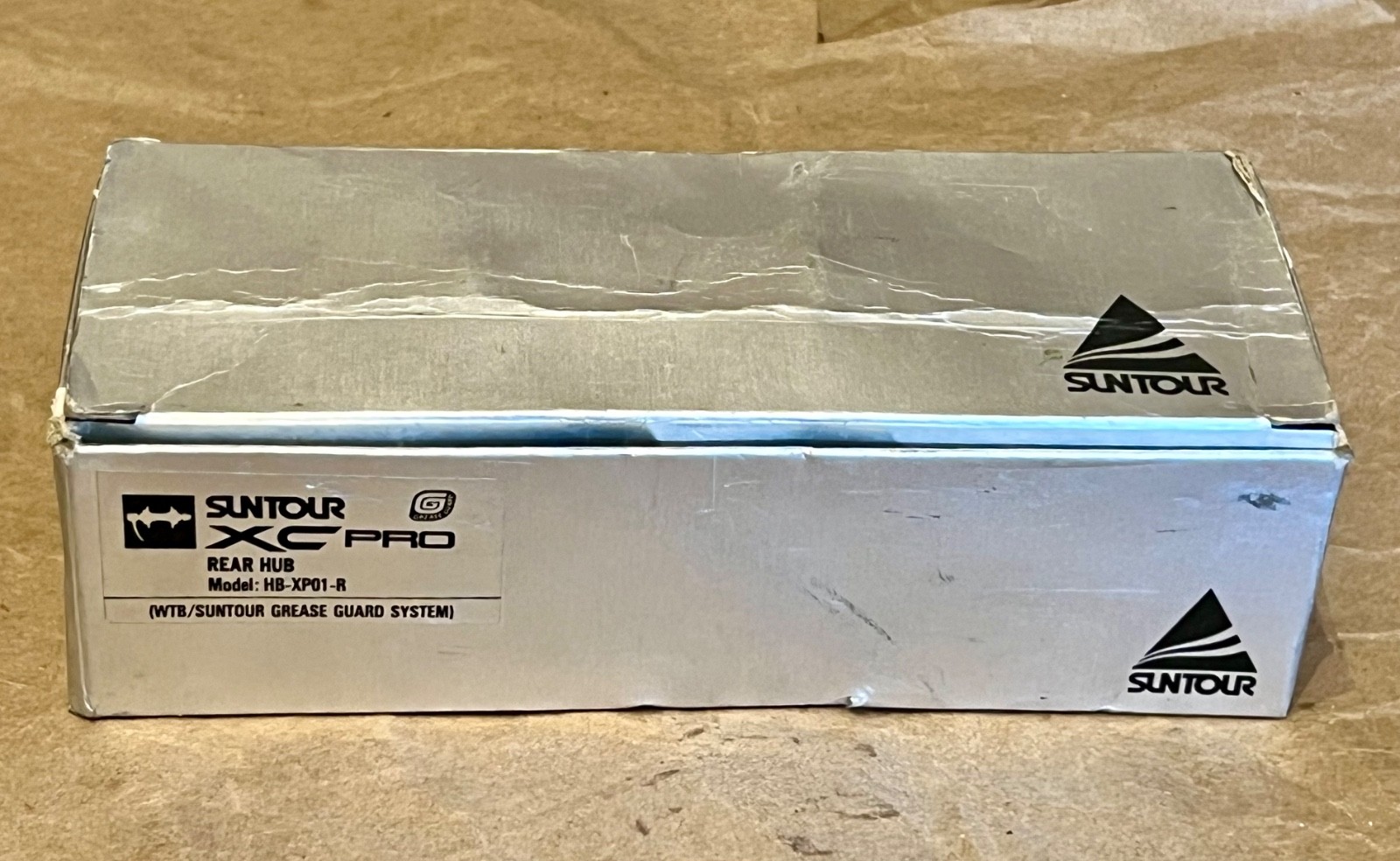 Suntour XC Pro Rear Hub HB-XP01-R – 36H 135mm Polished NOS NIB Grease Guard NEW