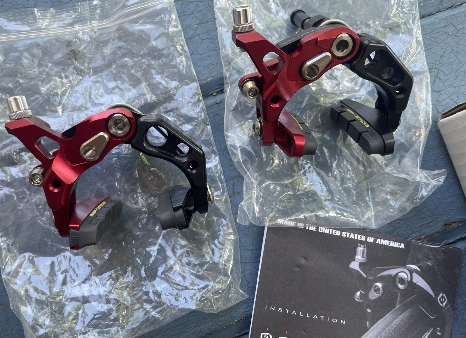 Ciamillo Negative G Zero Gravity Brakes Limited Ed Red & Black Road Bike