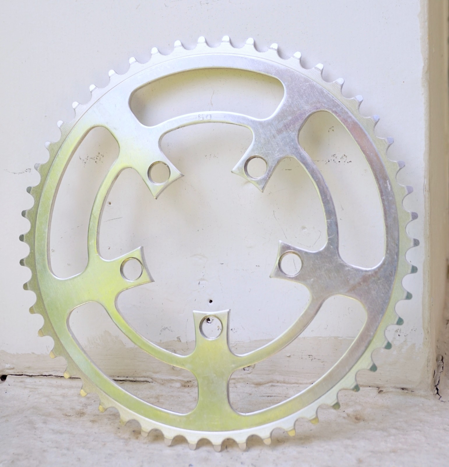 SR Sakae Chainring 50T 86 BCD Vintage Custom Apex Stronglight Crankset Peugeot