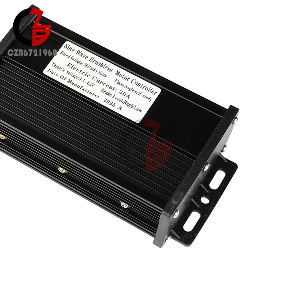 36V 48V 64V 40A 30A 20A Brushless Motor Controller E-Bike S866 LCD Display Meter