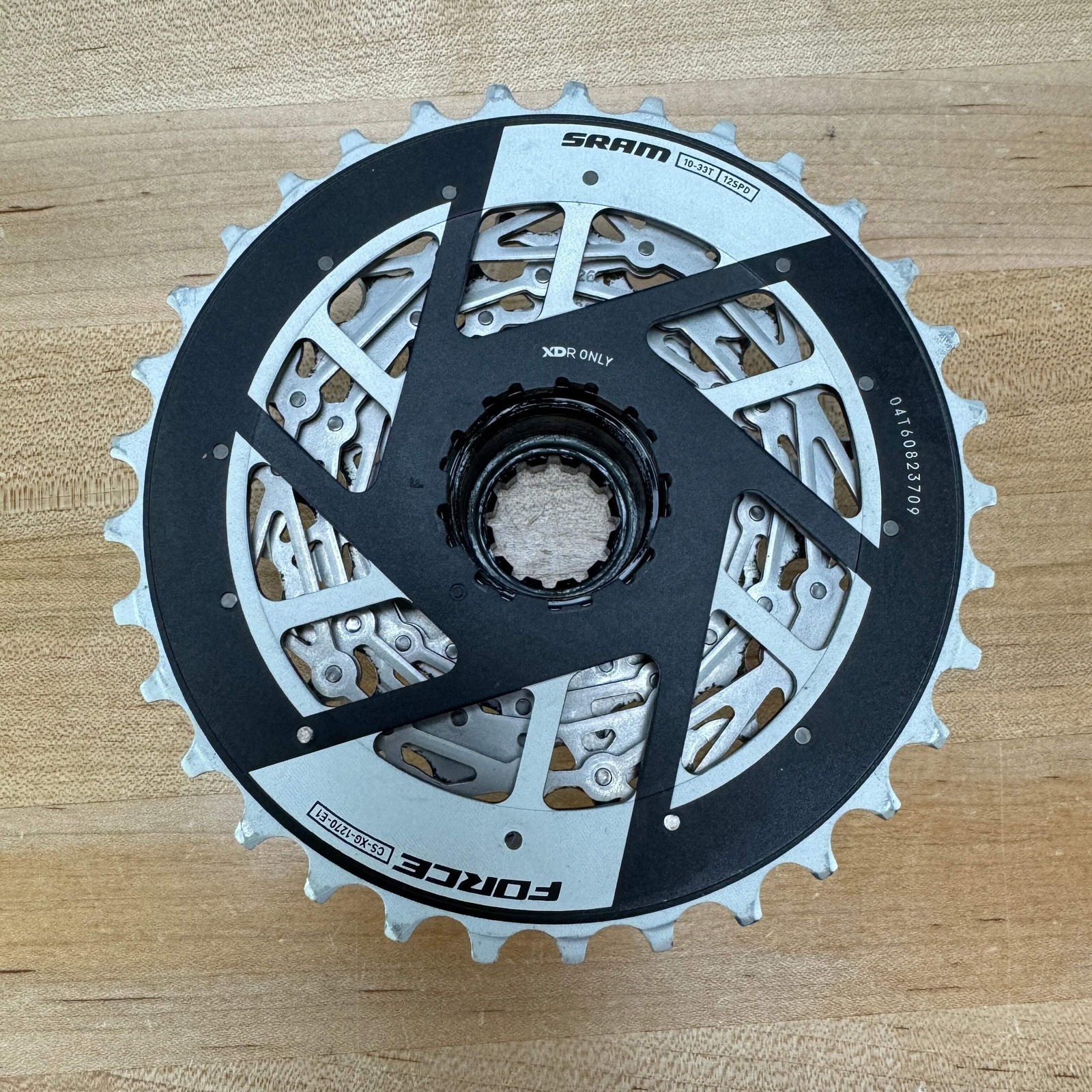 Low Mile! SRAM Force AXS XG-1270 E1 12-Speed 10-33t Bike Cassette 268g
