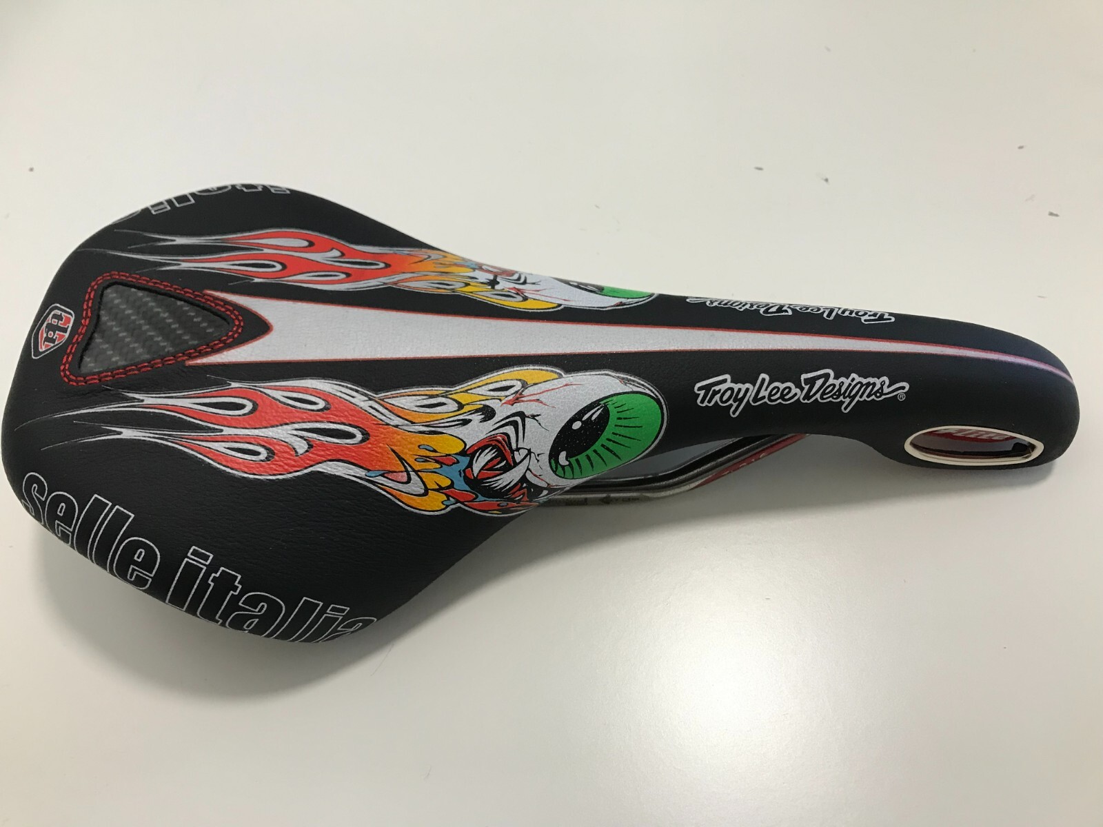 NOS BIKE SADDLE BRAND: SELLE ITALIA FLITE TROY LEE DESIGNS – VINTAGE RARE SADDLE