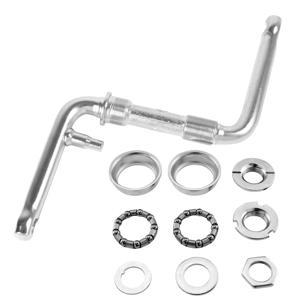 OG LOWRIDER 4 1/2″ (115MM) ONE/PIECE BICYCLE CRANK CHROME W/ BOTTOM BRACKET