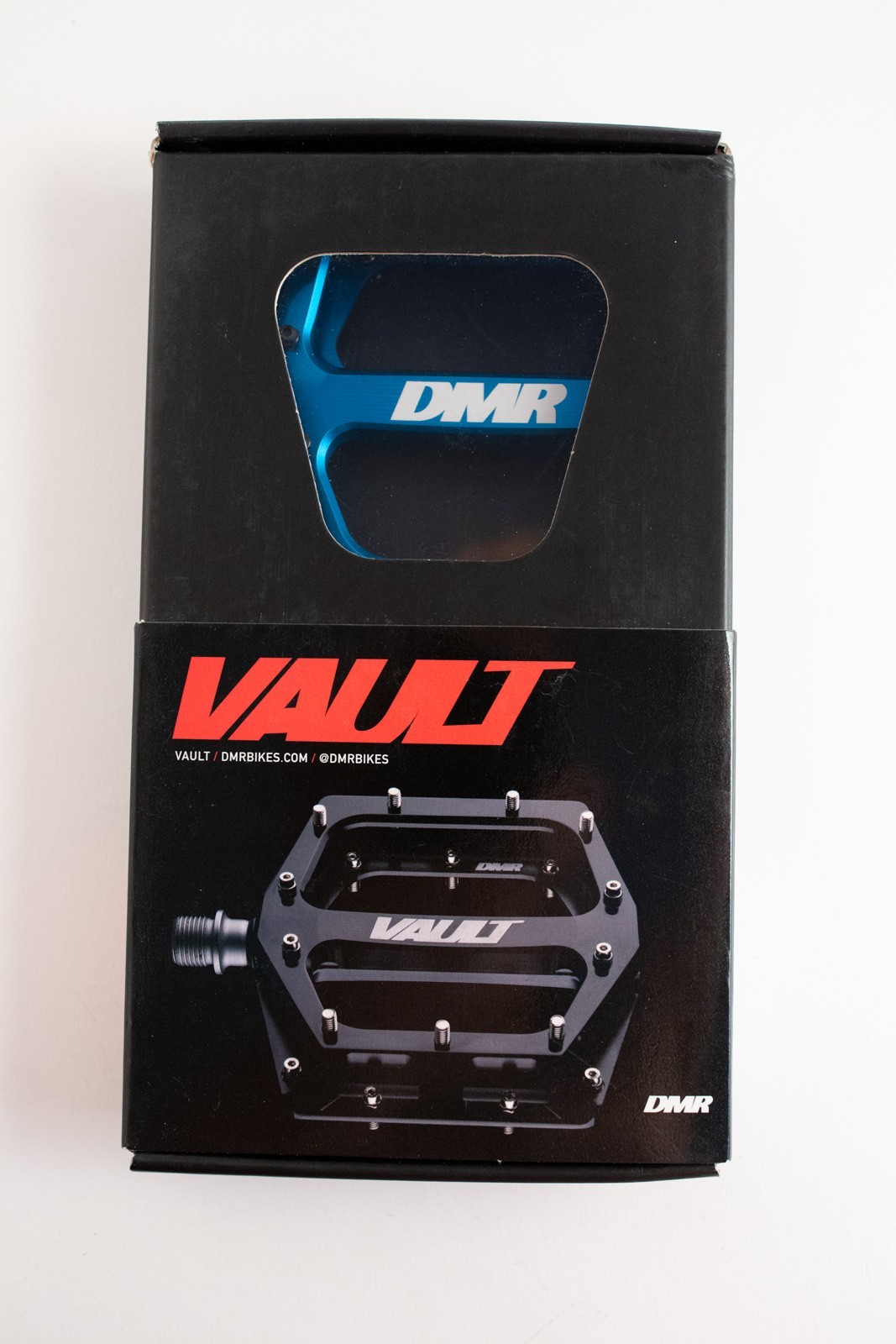 New DMR Vault Pedals Blue 9/16″ Aluminum MTB Platform Pedals