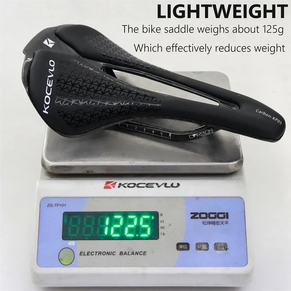M5 Cycling Bike Saddle Ultralight Full Carbon Racing Seating Saddles 125g M5