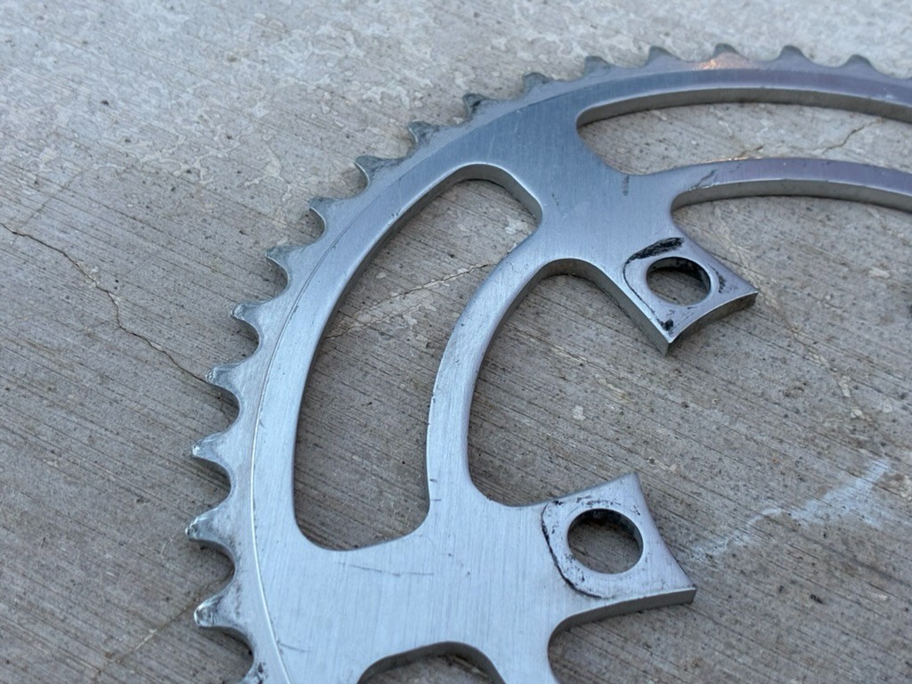 SR Sakae Ringyo Alloy Chainring | 86 BCD / 47T / VGC / Made in Japan