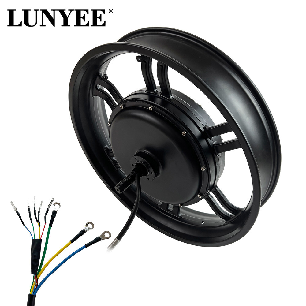 20 inch Motor 48v 60v 72v 4500w Wheel Hub Motor Dual Hall For Ebike MOTORBIKE