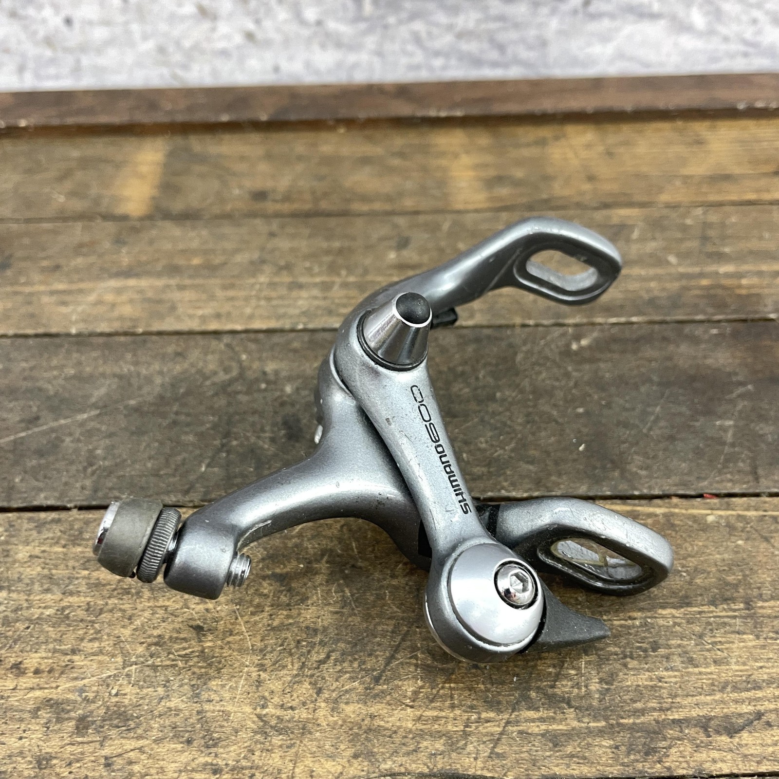 Vintage Shimano 600 Ultegra BR-6400 SLR Caliper REAR Brake 49mm Japan Tricolor