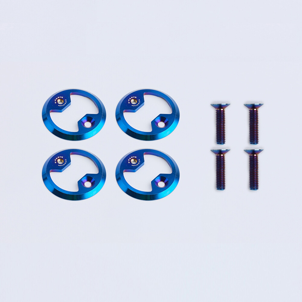 For WAHOO SpeedPlay Zero Bicycle Bike Pedal Plate Bow Titanium Alloy-Accessories