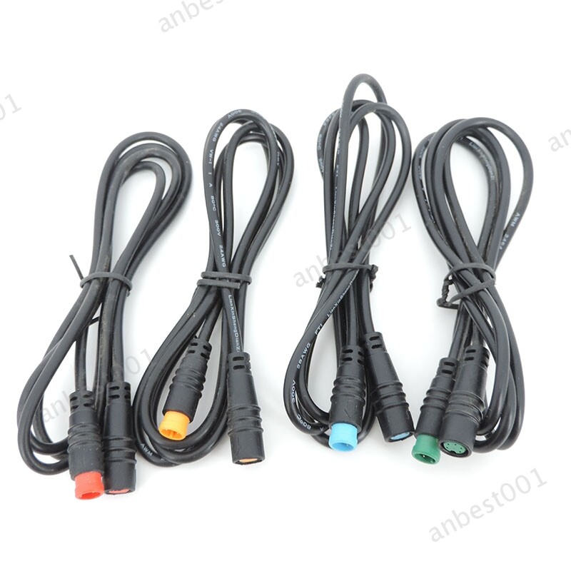 M8 2 3 4 5 6 Pin Sensor male to female connector Cable Electric Waterproof plug