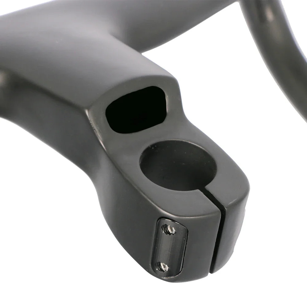 Carbon Integrated Road Bike Drop Bar Internal Routing Cable with Computer Mount