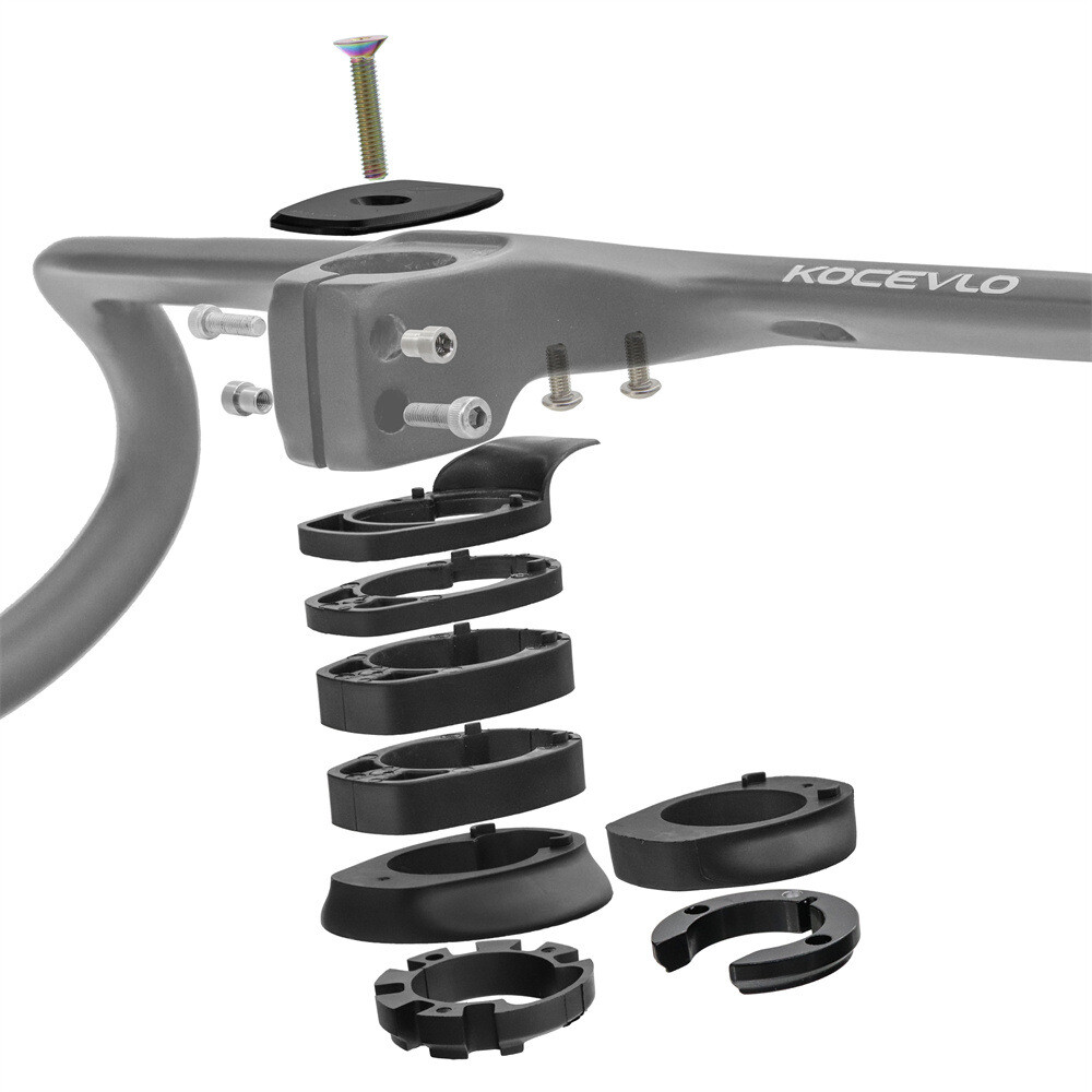 Cabron Fiber Integrated Handlebars Road Bike Drop Bar 28.6*360/380/400/420/440mm