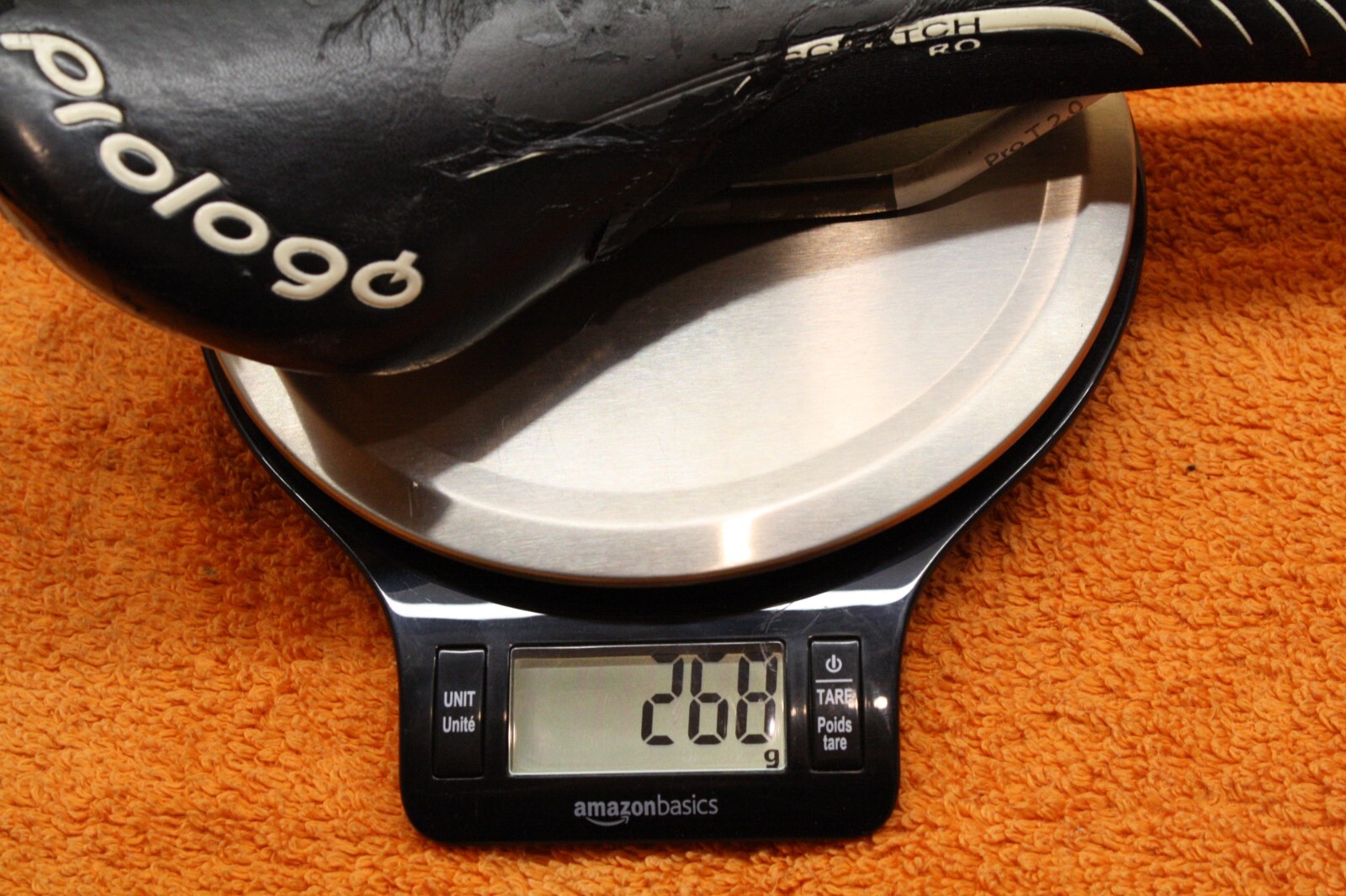 Prologo Q Scratch Pro Saddle w/ Cr-Mo Rails 134mm width