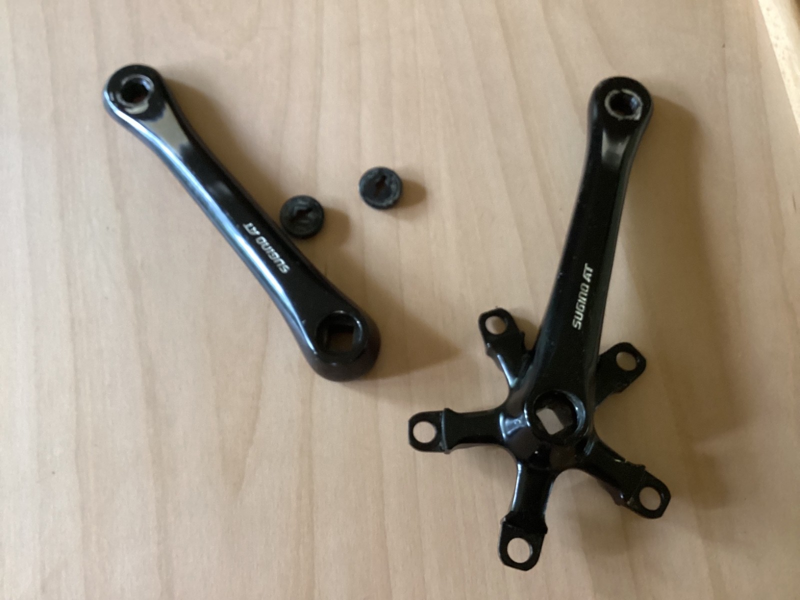 Sugino AT Crank Arms Bicycle Japan 110/74 170 Triple Double Single Fisher Ritchy