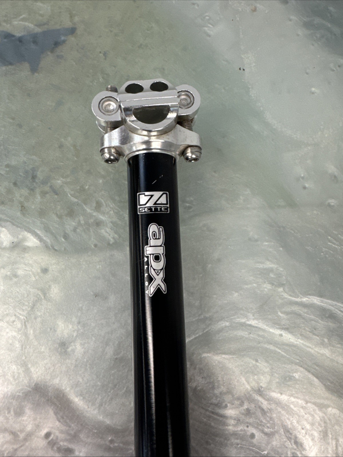 7 SETTE APX Alloy Seatpost 27.2 mm x 395 mm – Zero Offset Road MTB