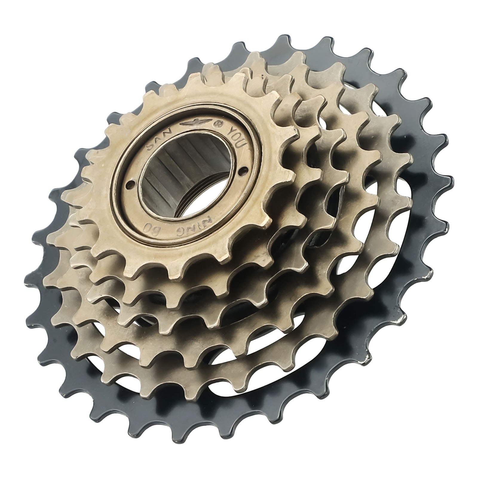 Screw On Freewheel 13/14-28T Easy Assembly High-carbon Steel Screw On Freewheel