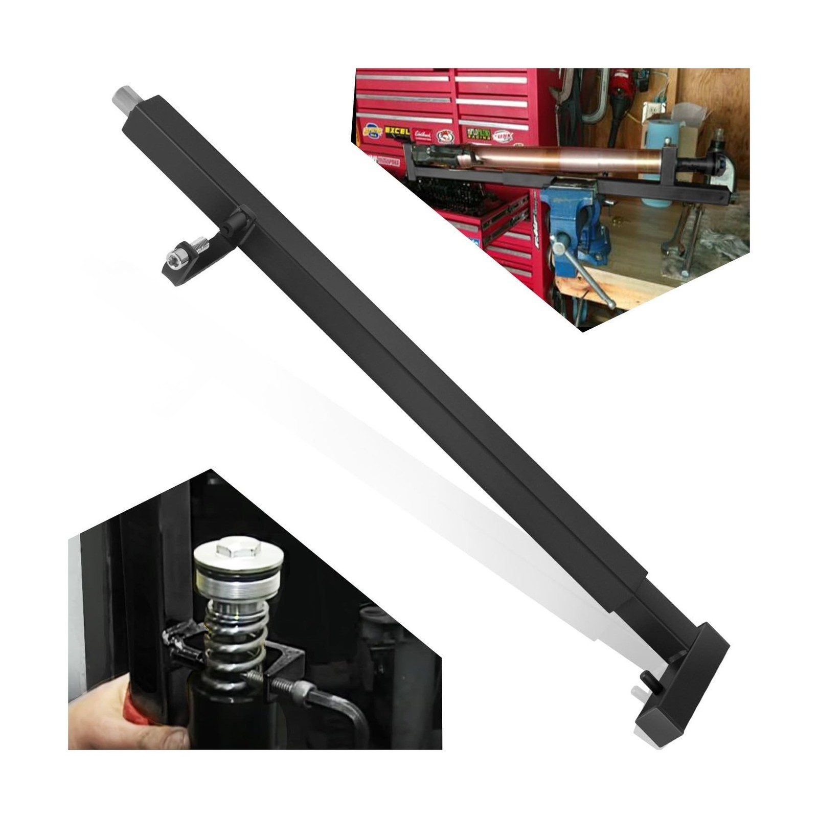 Fork Spring Compressor, Powder Coated – Fit For Sport Bikes