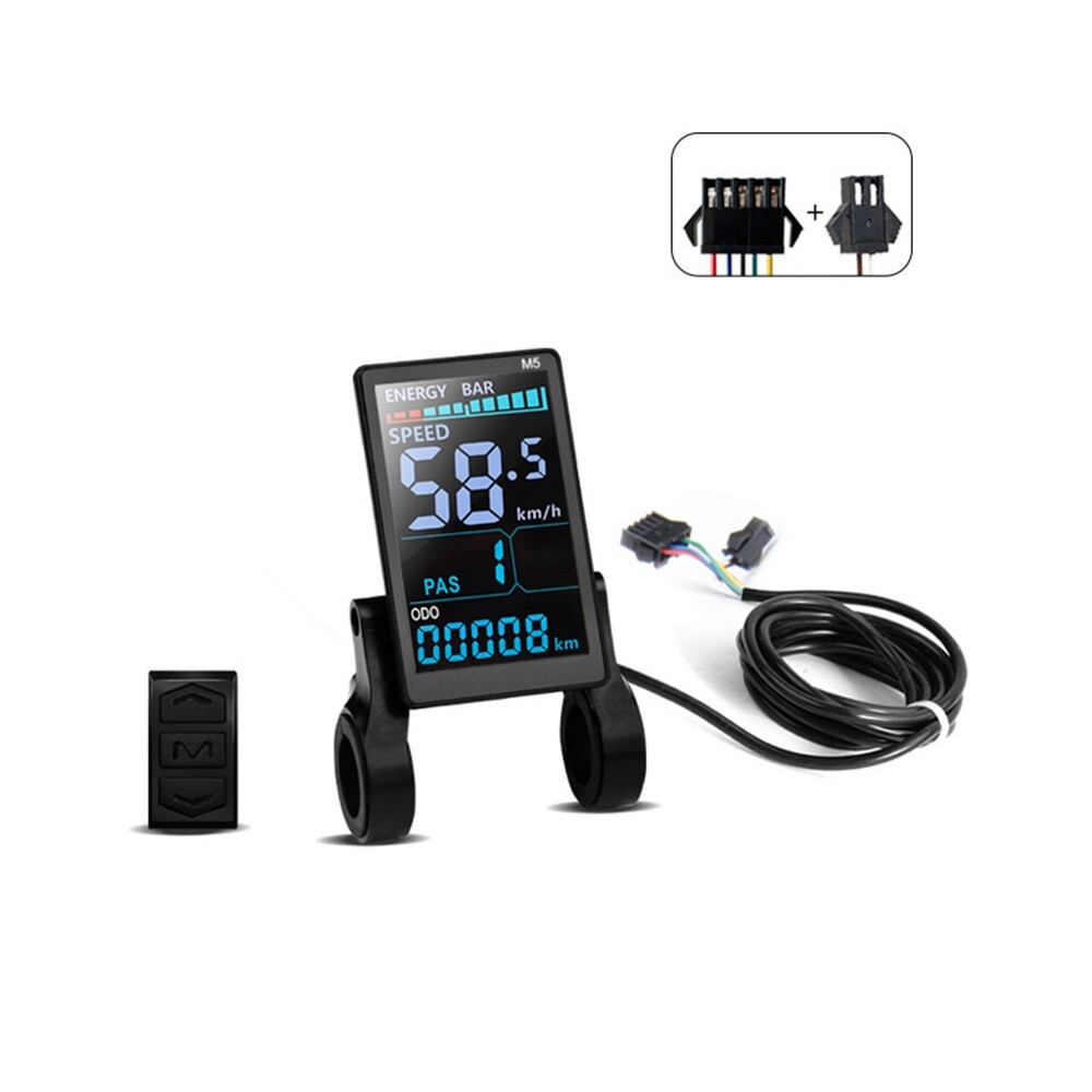 Ebike LCD Display Screen Meter M5 Speed Controller For MTB Electric Bicycle