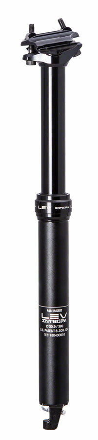 KS LEV Integra Dropper Seatpost – 30.9mm, 175mm, Black, Remote Not Included