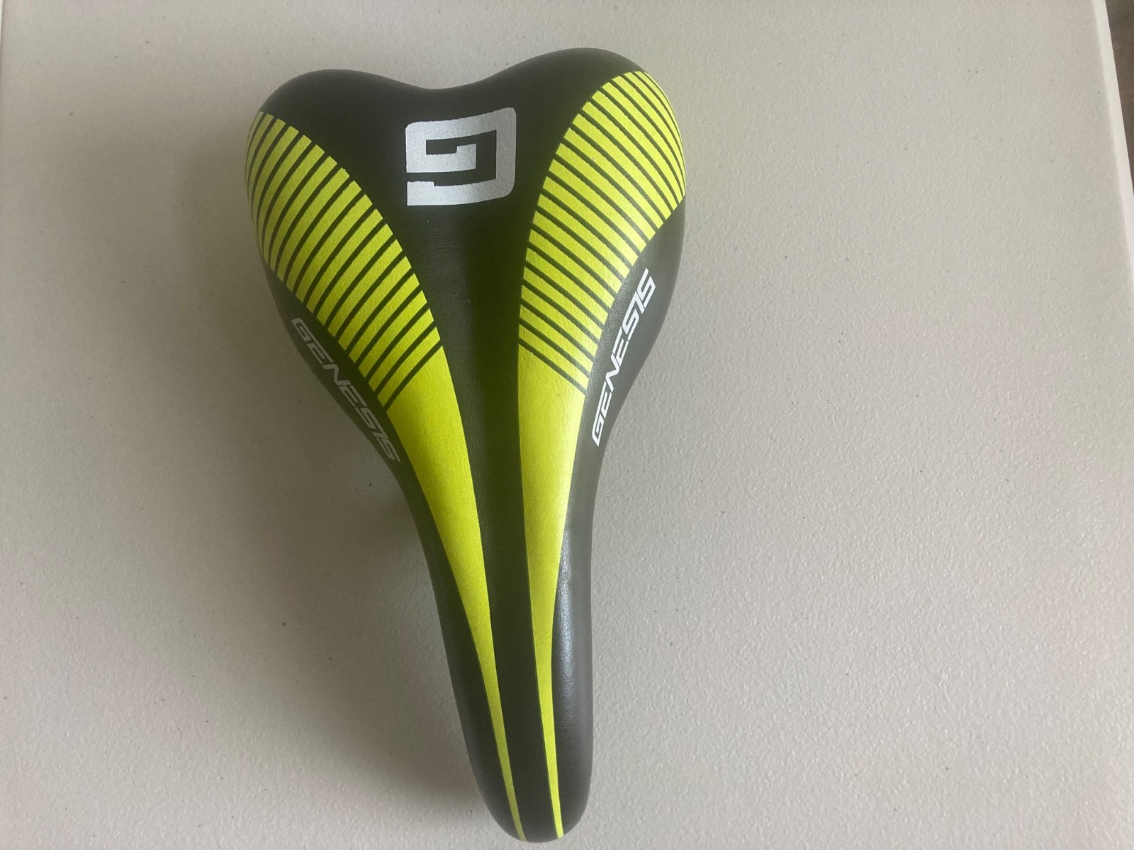 Genesis Bike Seat (Black, Yellow, White)