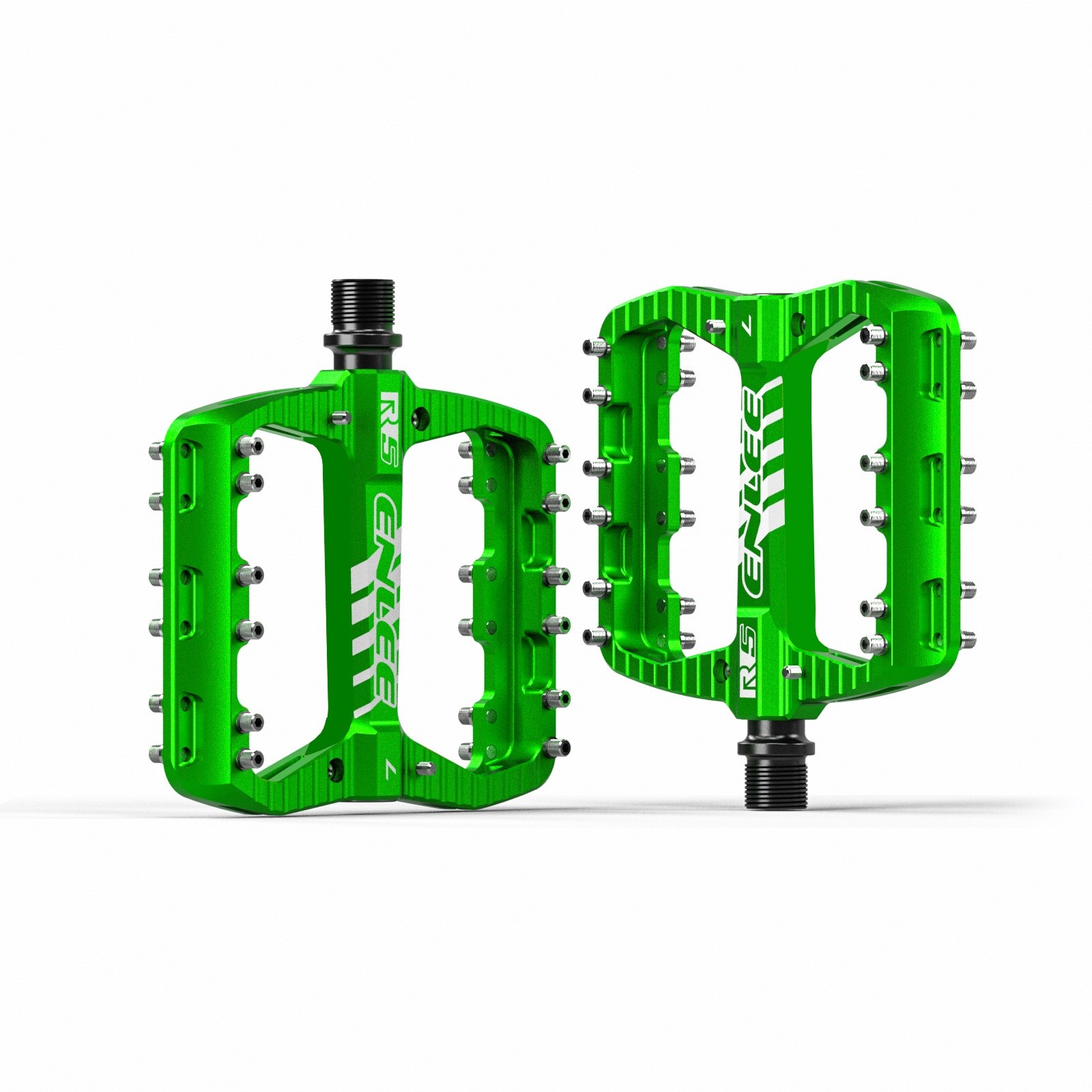 Bike Pedals Flat Platform Aluminum Alloy Sealed DU Bearing Anti-Slip MTB BMX