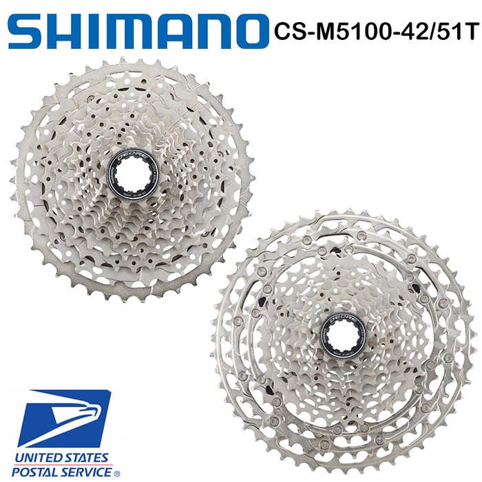 Shimano DEORE CS M5100 Cassette Sprocket 11 Speed 11T-42T 11T-51T Mountain Bike