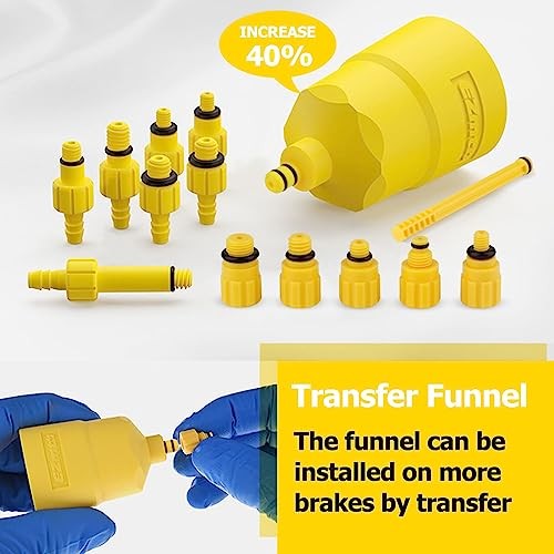 Hydraulic Brake Bleed Kit for Shimano,TEKTRO, MAGURA and Other Mineral Oil