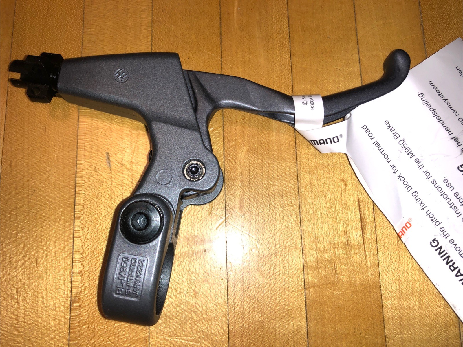 NOS VINTAGE Shimano XTR BL-M950 LEFT V-Brake Lever 22.2mm 90’s MTB