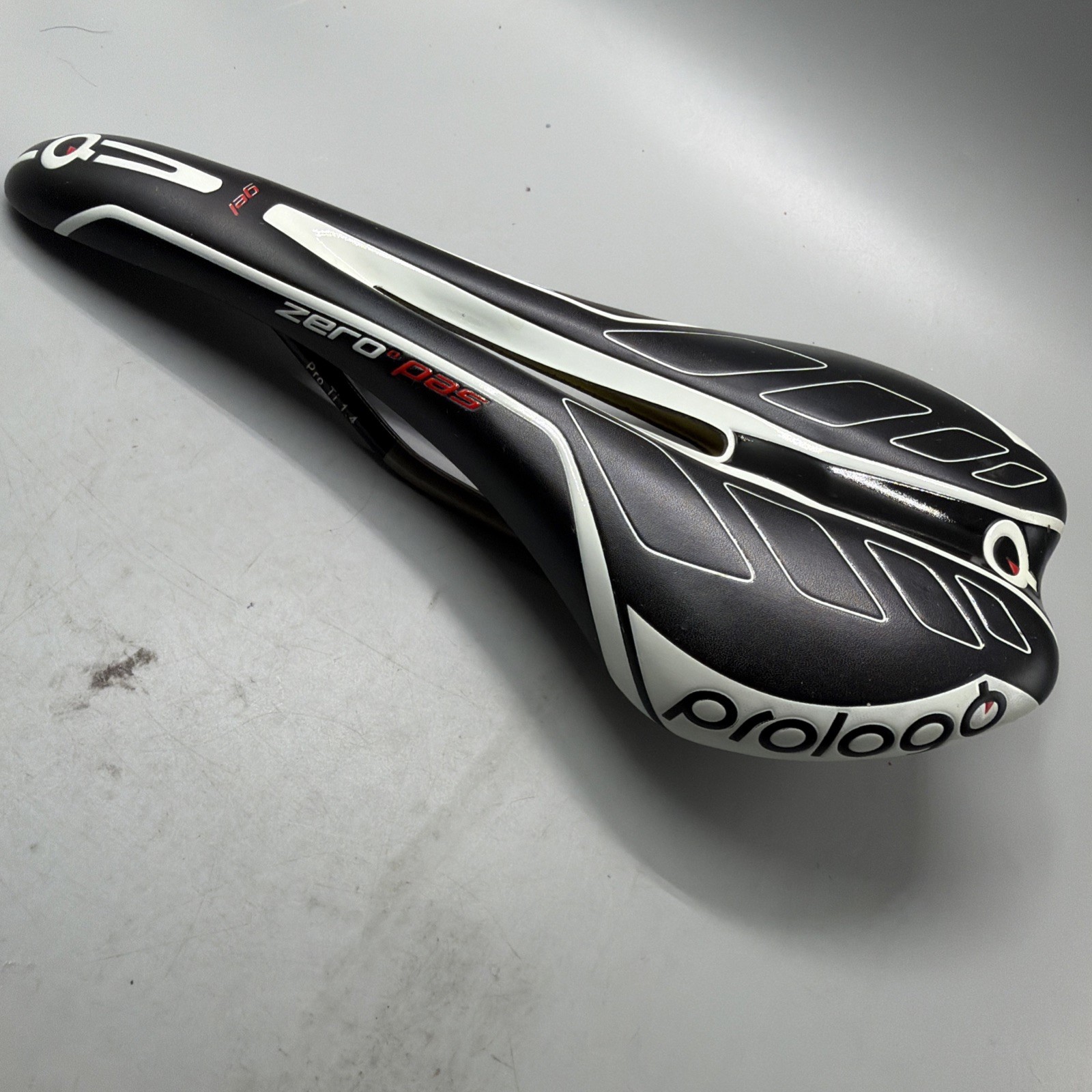 Prologo Zero Pass Gel Bicycle Saddle Pro Ti 1.4
