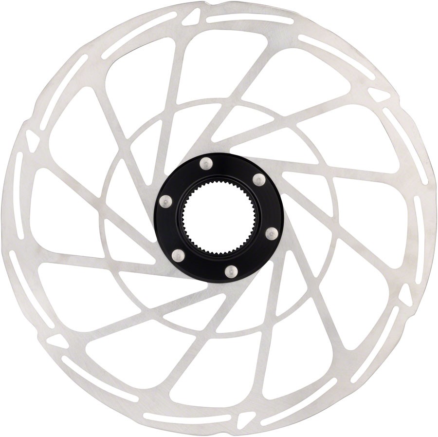 Jagwire Sport SR1 Disc Brake Rotor – 220mm, Center Lock, Silver