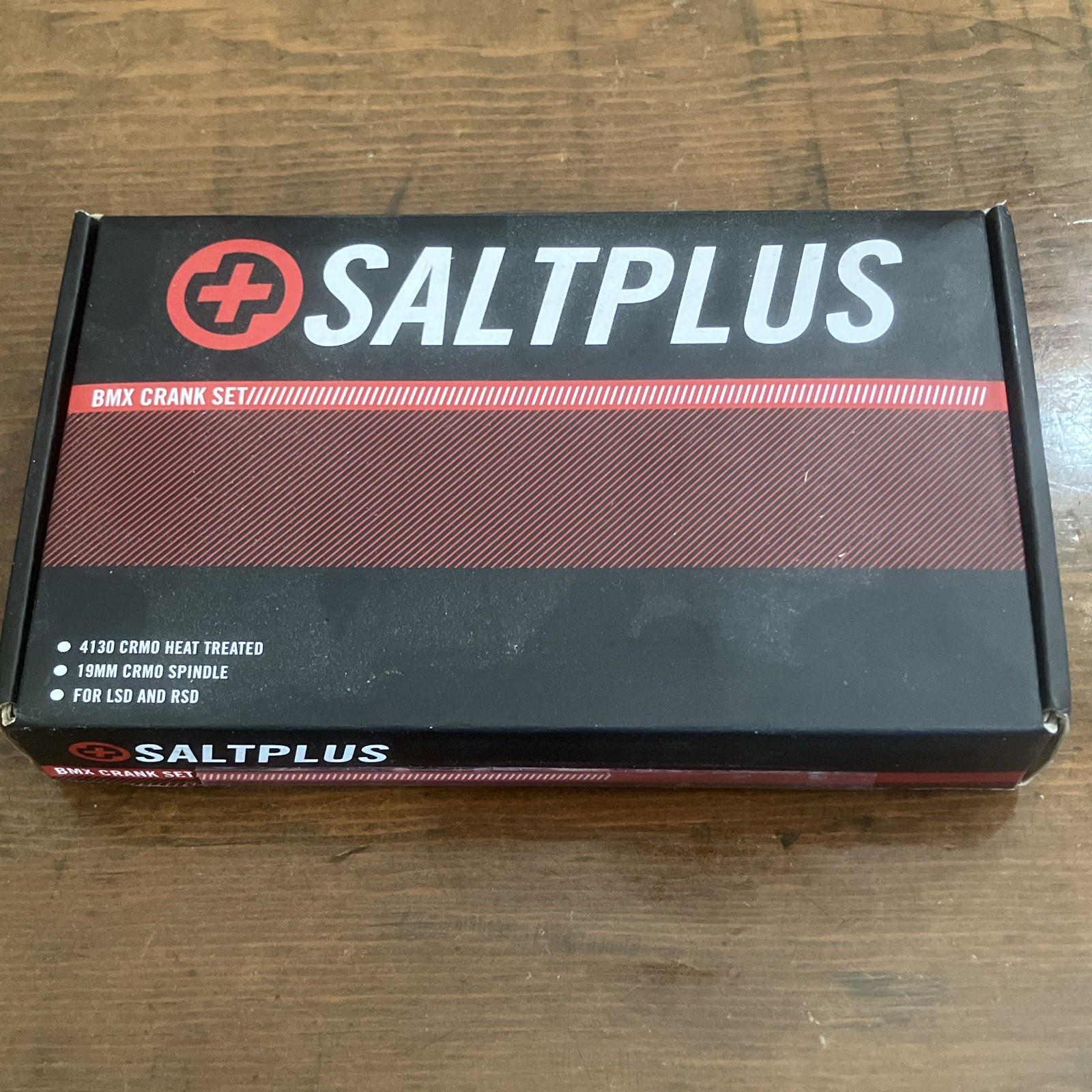 Salt Plus Pro48 BMX, DJ Crank Set. 175mm Crank, Sealed Mid BB, Spindle.