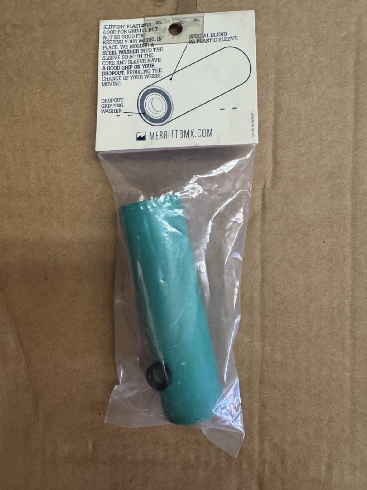 MERRITT BMX GFE PEGS 4.75 LONG GREEN BRANDON BEGIN ODYSSEY CULT PEG TEAL