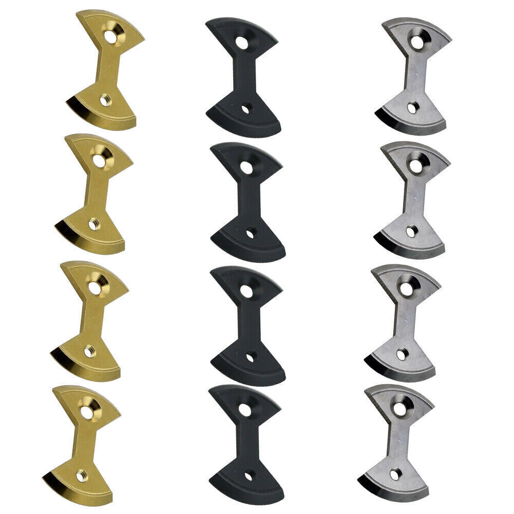 J&L 4pcs Bow tie Titanium Pedal Plate For SpeedPlay Zero & Light Action Titanium
