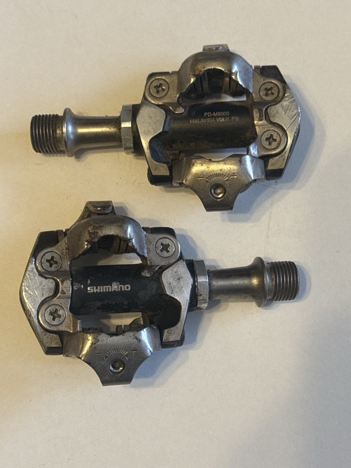 Shimano Deore XT PD-M8000 SPD Clipless MTB Pedals Pair