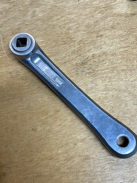 VIntage Suntour XC Comp Crankset 175 mm Biopace Triple 48-38-28