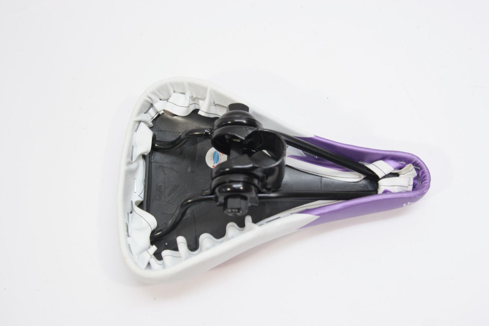 Princess Inari Fuji Kids Bicycle Seat White & Purple 8 x 5 Inches F18