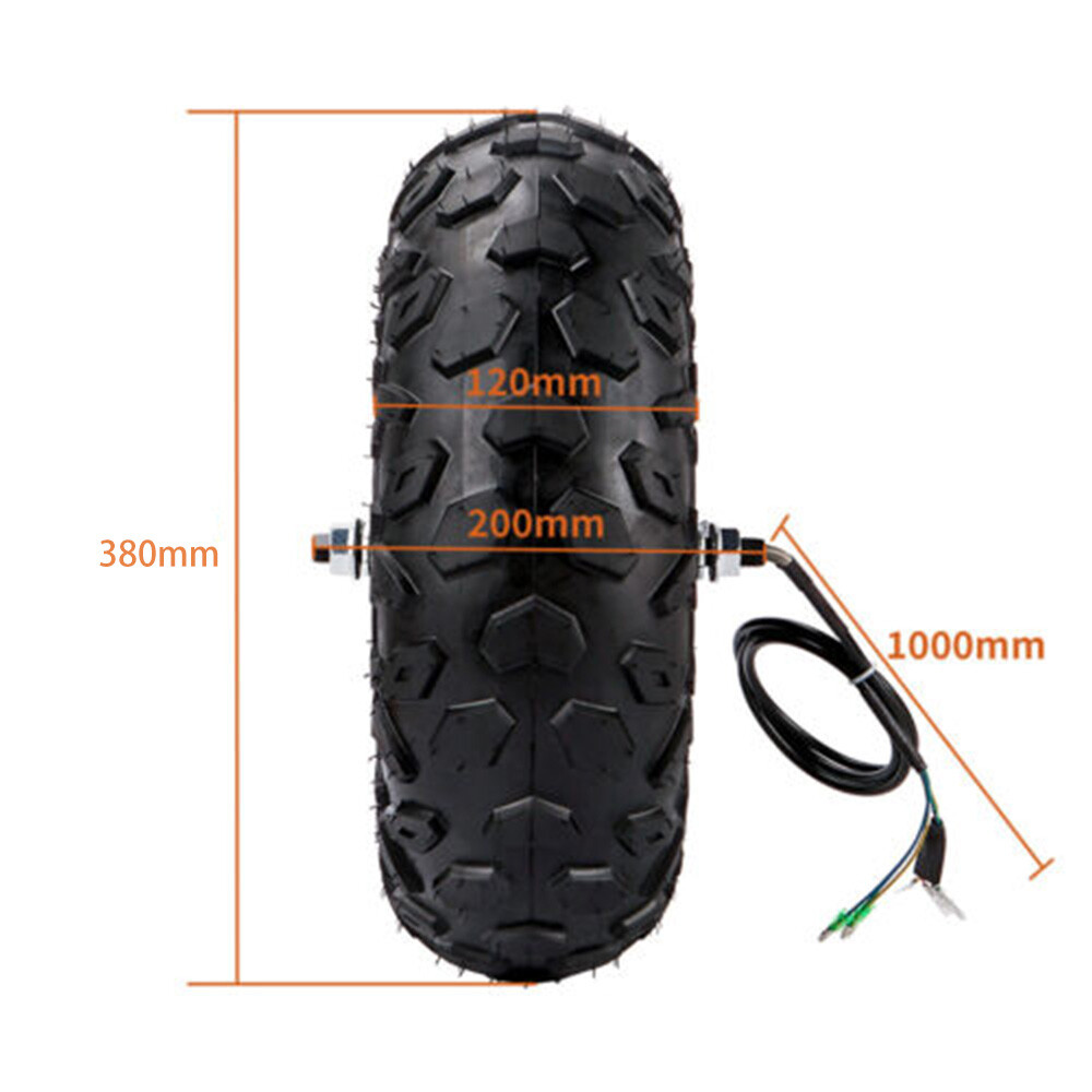 14.5inch Electric Wheelbarrow Wheel Motor High Torque 40 N.M Cart Gear Hub Motor