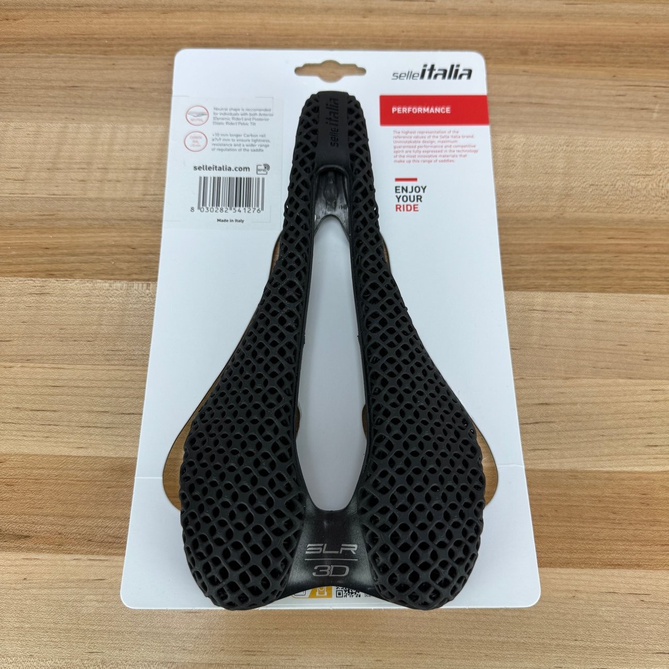 New! Selle Italia SLR Boost 3D Kit Superflow 7x9mm Carbon Rails 130mm Saddle