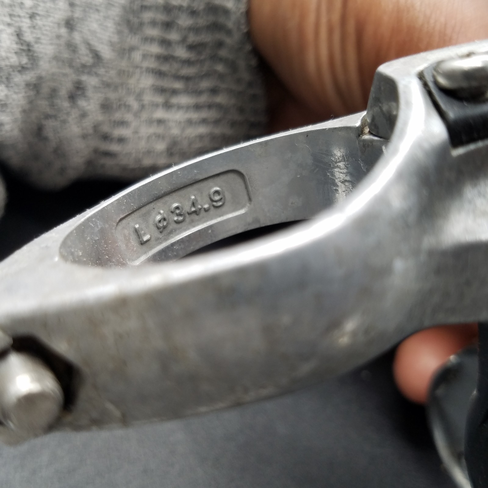 Shimano Deore XT FD-M737 3 x 8s MTB Front Derailleur Clamp-On 28.6mm Bottom Pull