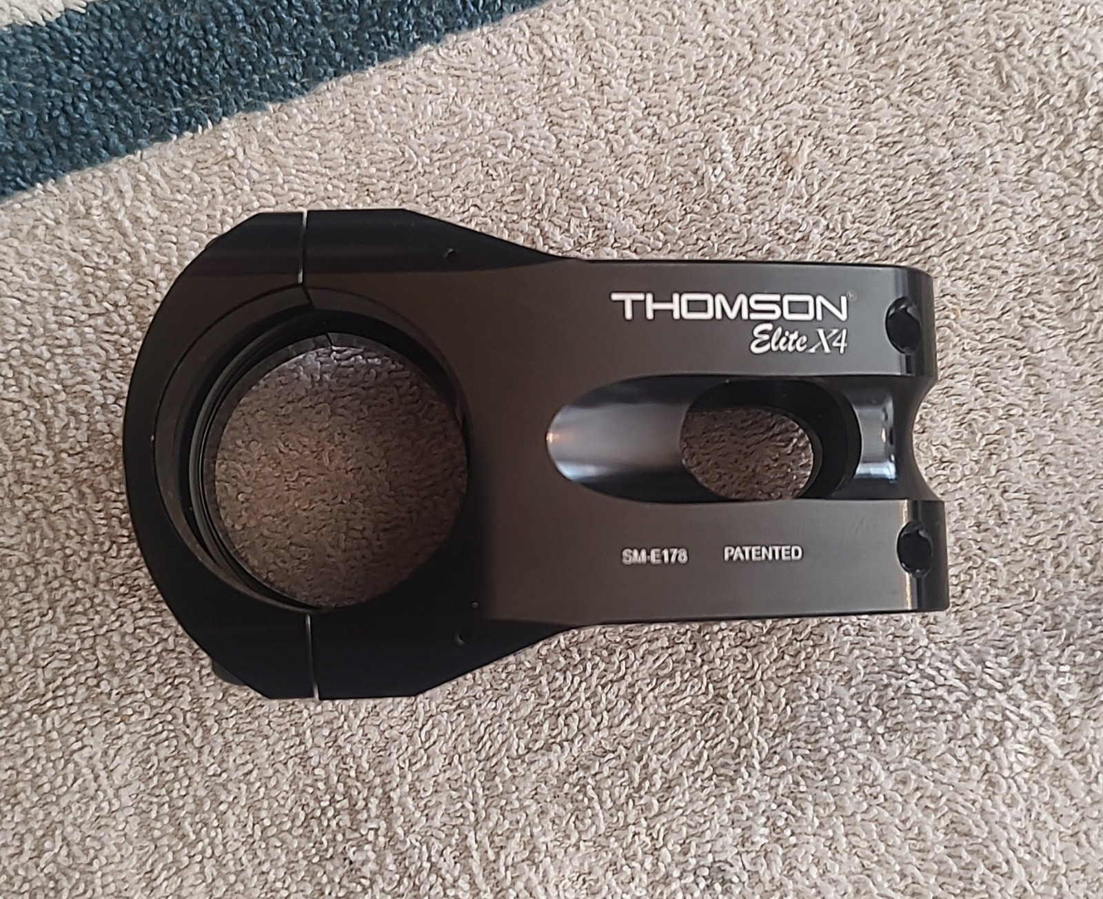 Thomson Elite X4 MTB Bike Bicycle Stem 0 degree 35.0 x 50mm Black SM-E178