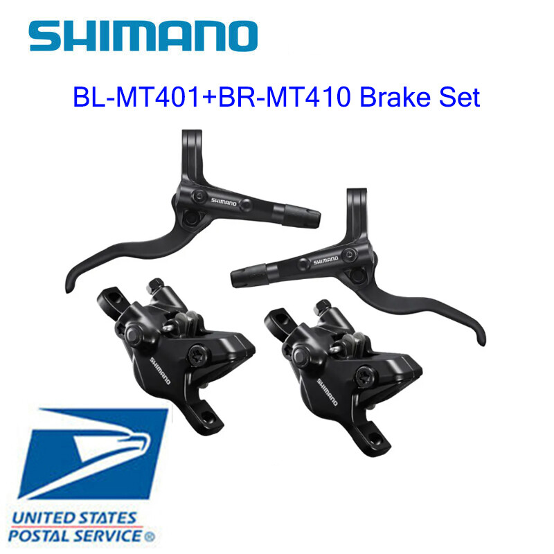 Shimano Deore BL-MT401 BR-MT410 2 Piston Disc Hydraulic Brake Set MTB