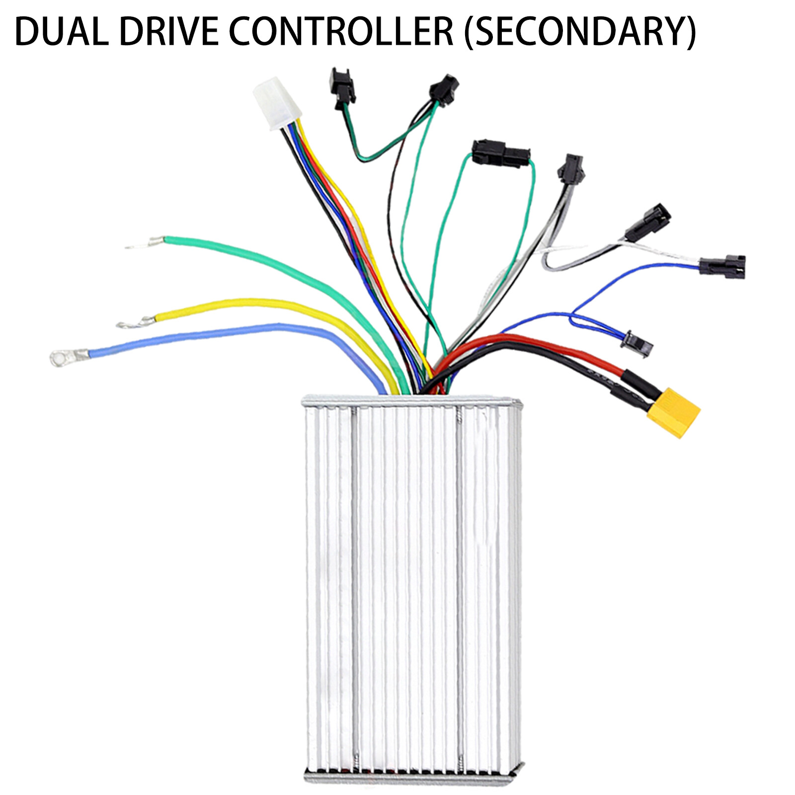 For Electric Scooter Acces Dual Drive Controller With LCD Display 48V60V72V50A