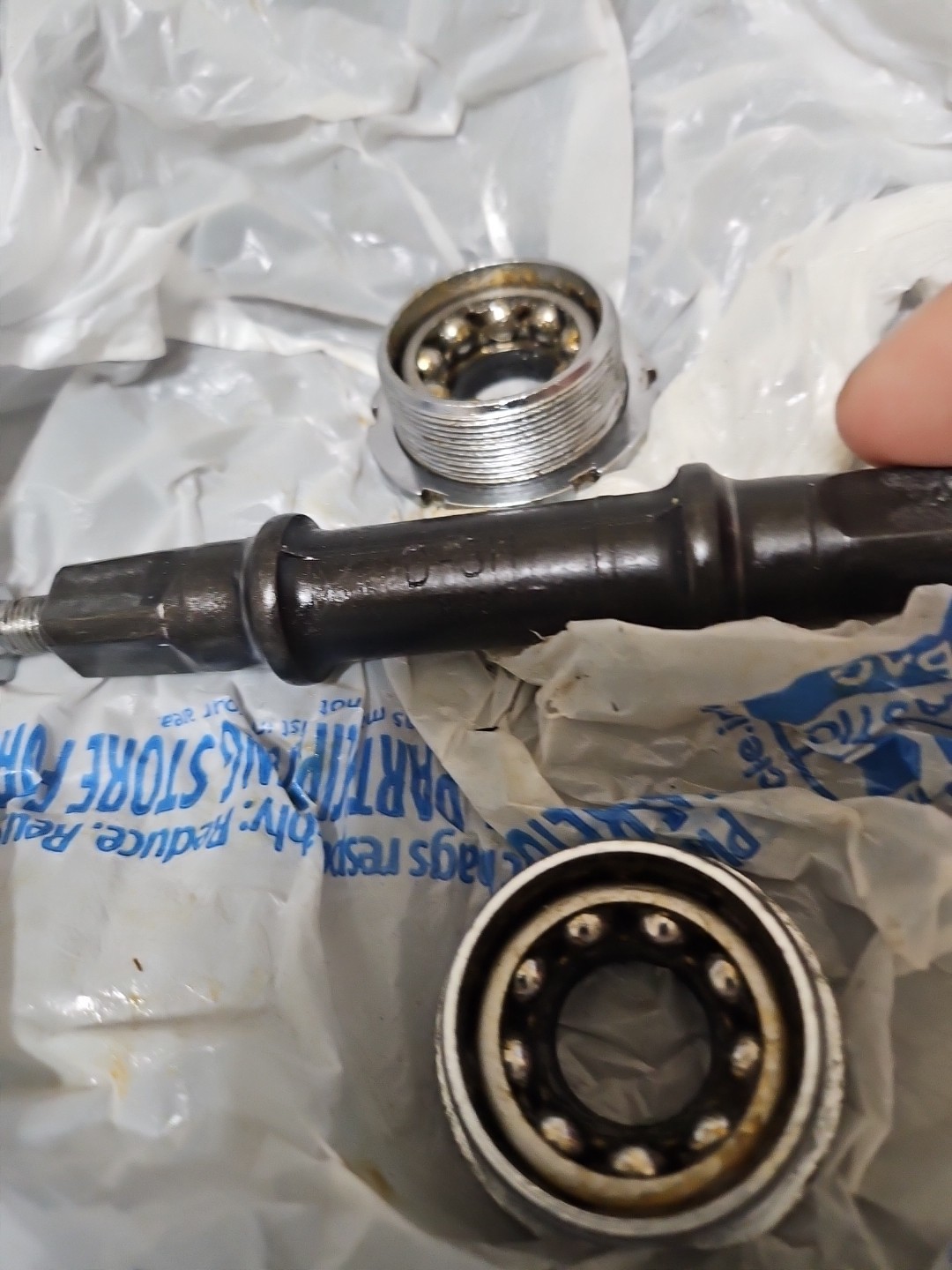SunTour GPX Bottom Bracket 116mm BSC 68mm 1.37 X 24 Superbe Pro XC Dura